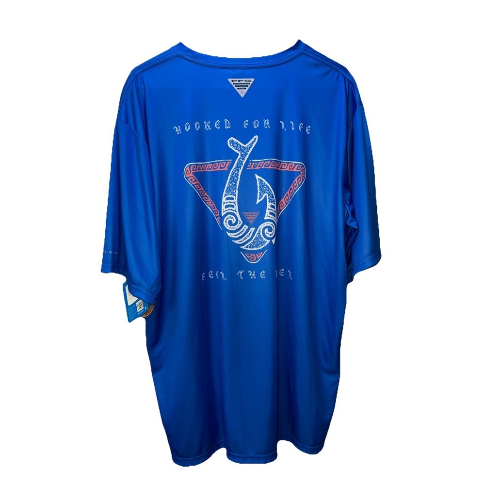 Columbia‎ Mens PFG Omni Shade Long Sleeve Fishing Shirt Mens Size XL NEW